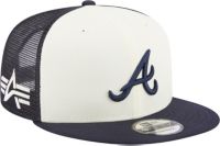 Shop New Era 9Fifty Atlanta Braves Snapback Trucker Hat 60316812