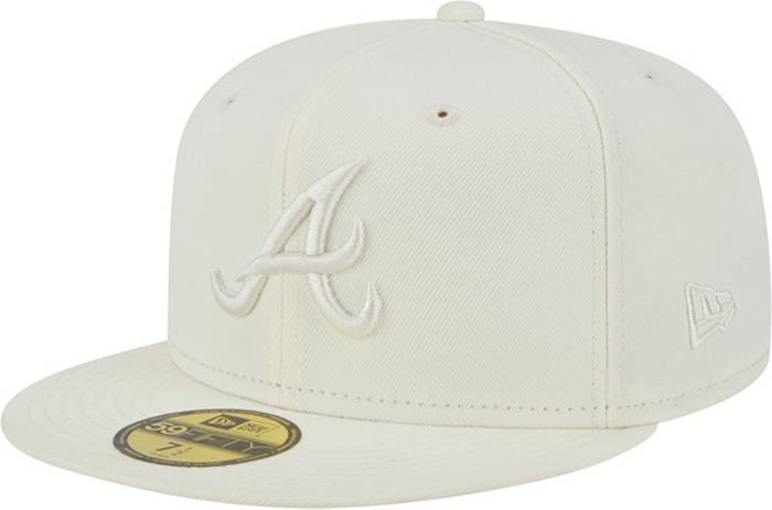 Men's Atlanta Braves New Era Gold Two-Tone Color Pack 59FIFTY Fitted Hat