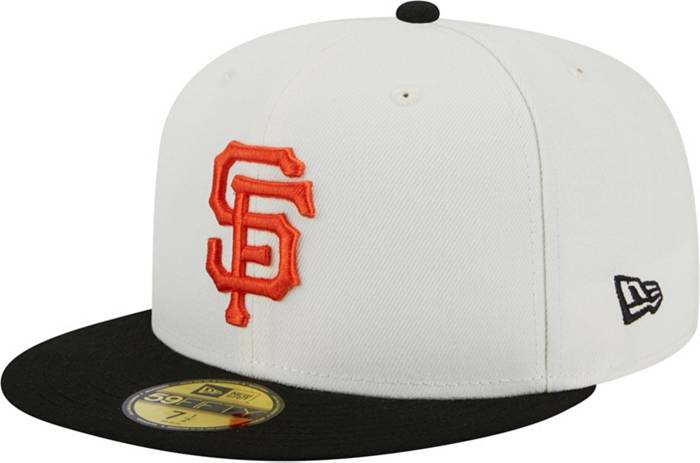 New Era Men's San Francisco Giants Black 59Fifty Retro Fitted Hat