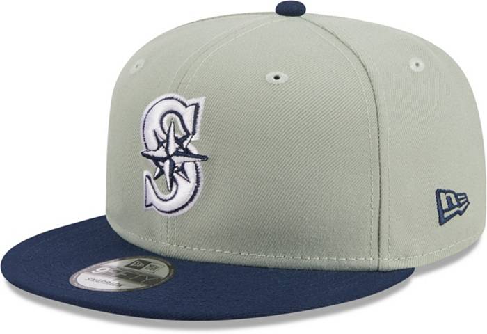 New Era Seattle Mariners Navy Teal Two Tone Classic Edition 59Fifty Fitted  Hat, EXCLUSIVE HATS, CAPS