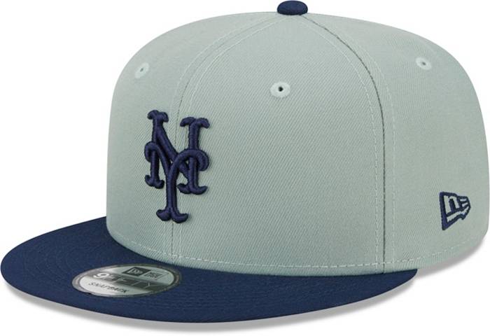 KTZ New York Mets Mlb 2 Tone Link 9fifty Snapback Cap in Black for