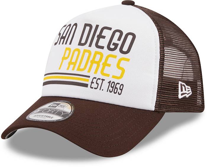 New Era Men's San Diego Padres Midnight Blue Stacked 9Forty