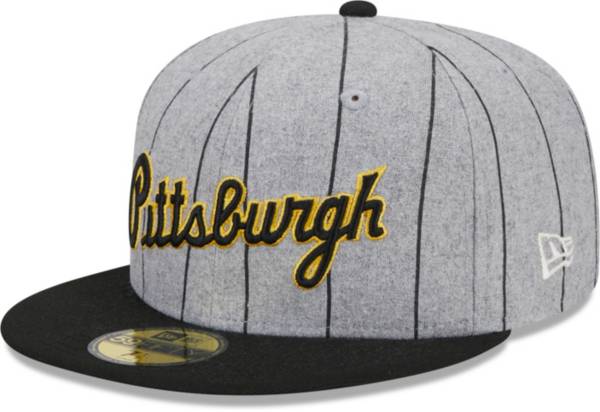 Pittsburgh Pirates Black and White Basic 59FIFTY Fitted Hat – New
