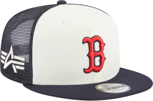 Red sox fitted mesh hot sale hat