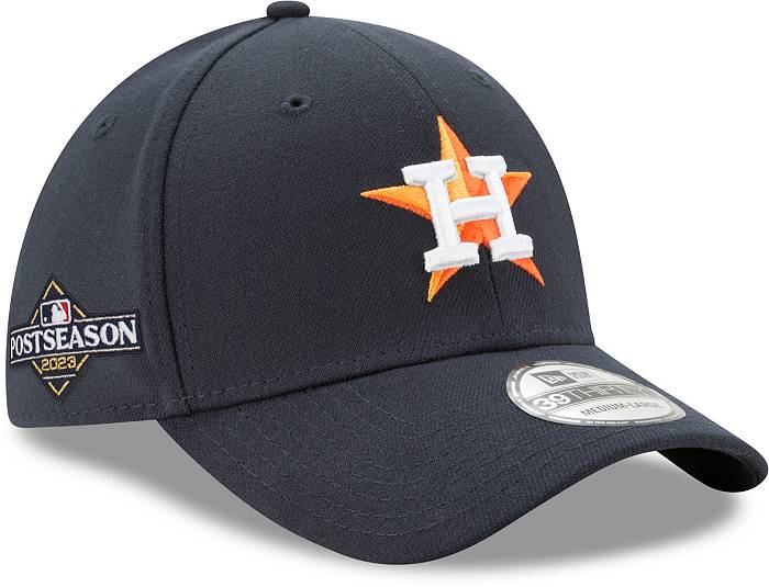 New Era Men's 2023 Postseason Participant Houston Astros Home Side Patch  39Thirty Stretch Fit Hat