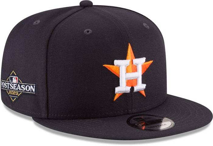 New Era Men's 2023 Postseason Participant Houston Astros Game Side Patch  9Fifty Adjustable Snapback Hat