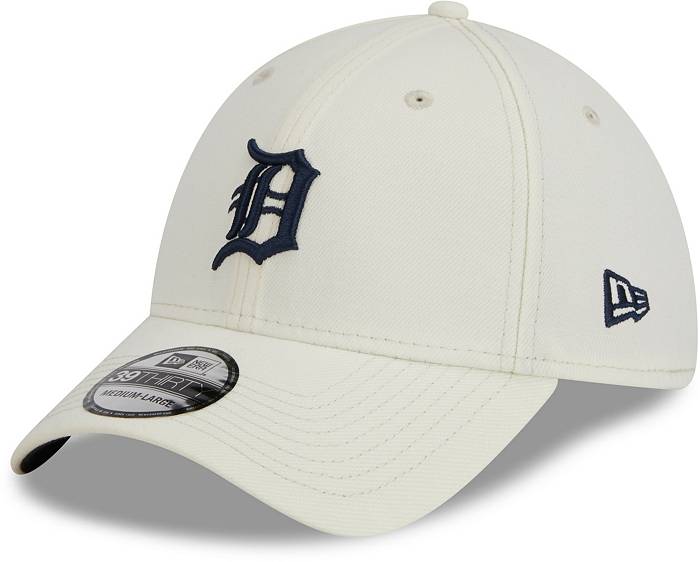 New Era Men's Detroit Tigers White 39THIRTY Classic Stretch Fit