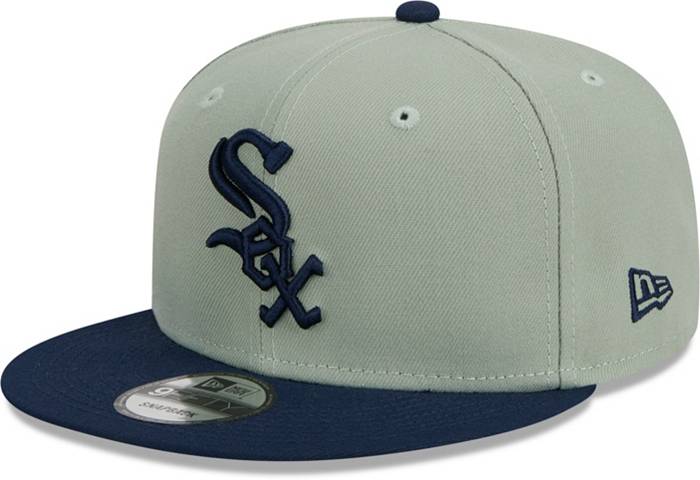 Men's New Era White Chicago Sox Cooperstown Collection Camp 59FIFTY Fitted Hat