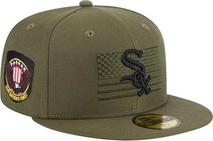 New Era Men's Armed Forces Day 2023 Chicago White Sox Olive 59Fifty Fitted  Hat