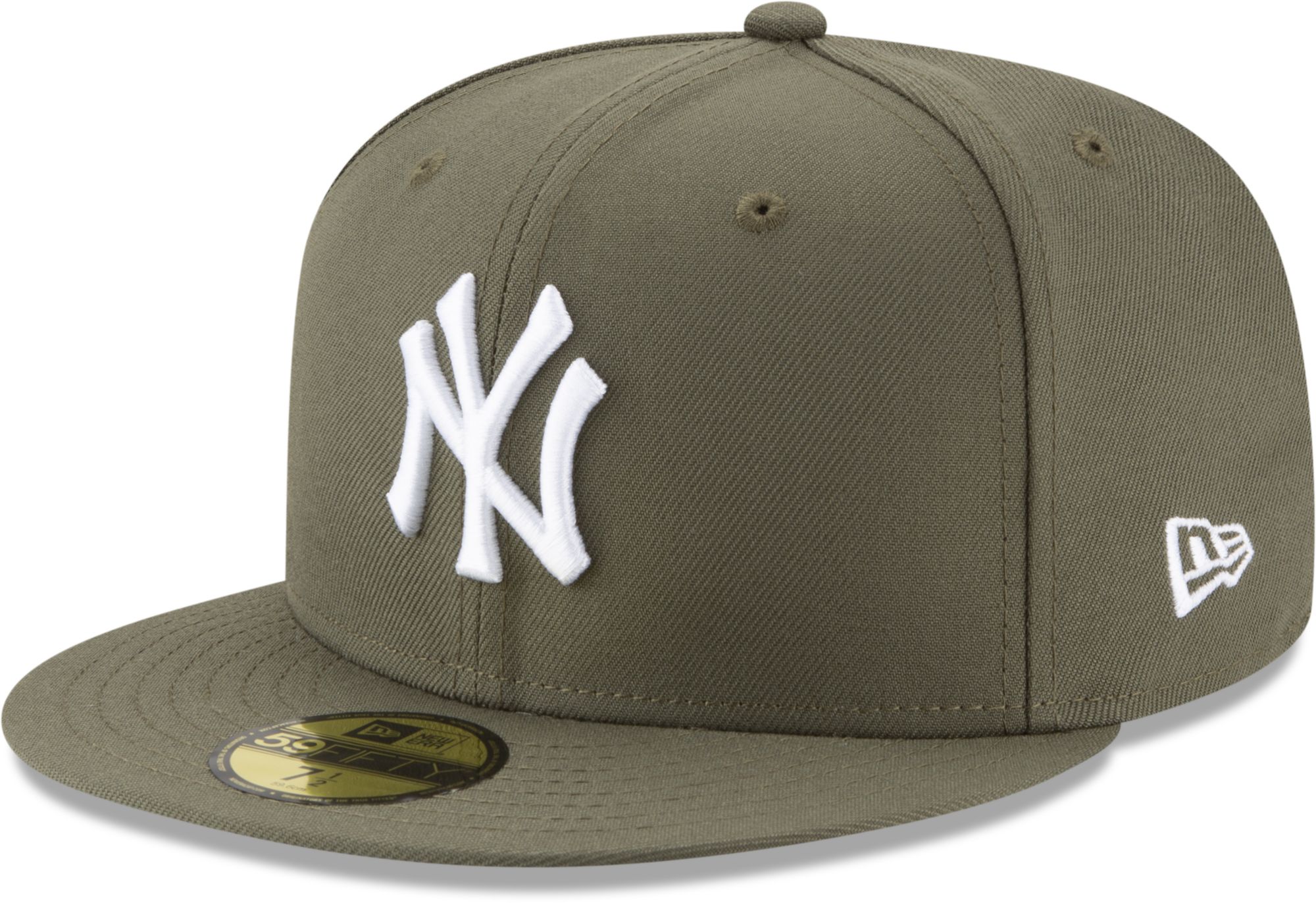 New Era Men's New York Yankees Olive Basic 59Fifty Fitted Hat product image
