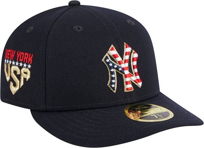 New Era Men's Fourth of July '23 New York Yankees Navy Low Profile 9Fifty  Fitted Hat