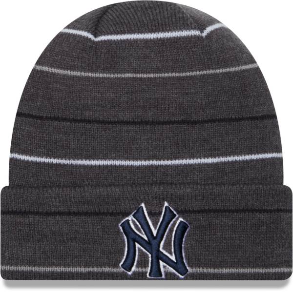 New Era Men's New York Yankees Blue Row Knit Hat product image