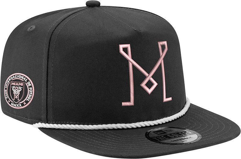 New Era Inter Miami CF M Logo Adjustable Golfer Hat product image
