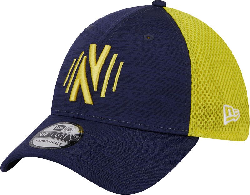 New Era Adult Nashville SC 39Thirty Gameday Yellow Stretch Hat