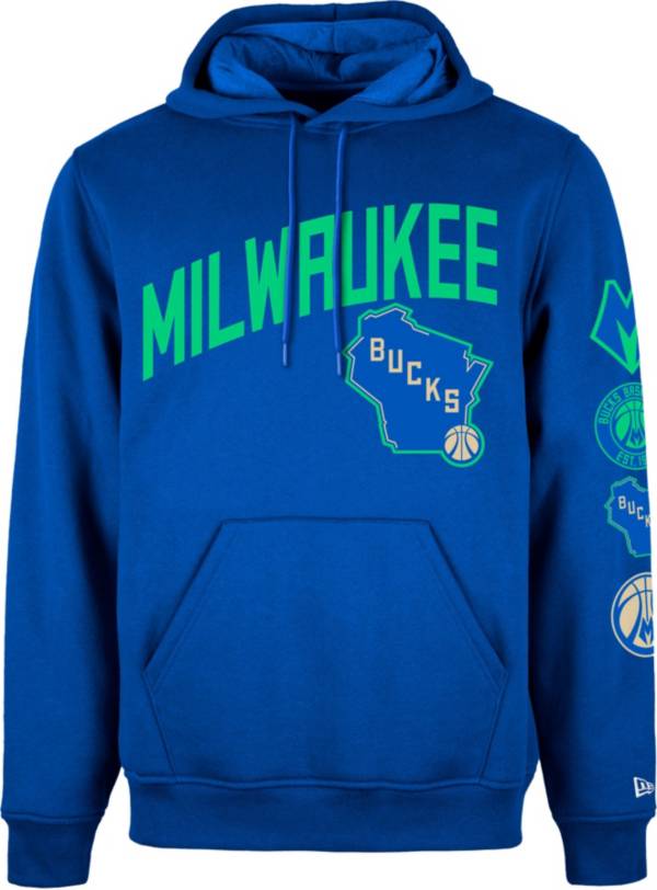 New Era Men's 2023-24 City Edition Milwaukee Bucks Hoodie