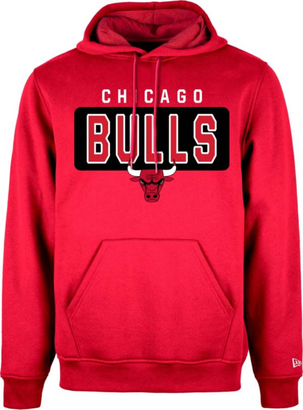 Red chicago bulls online hoodie