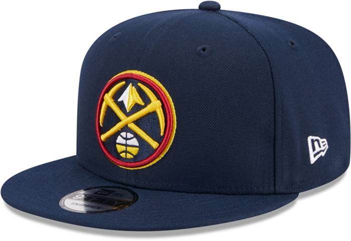 Men's New Era Light Blue Denver Nuggets Official Team Color 9FIFTY  Adjustable Snapback Hat