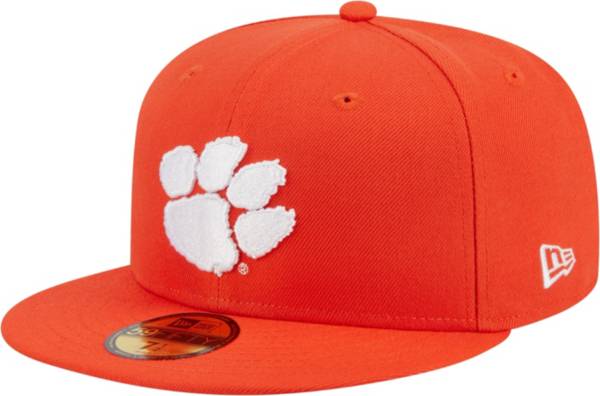 Men's '47 Orange Clemson Tigers Vintage Clean Up Adjustable Hat