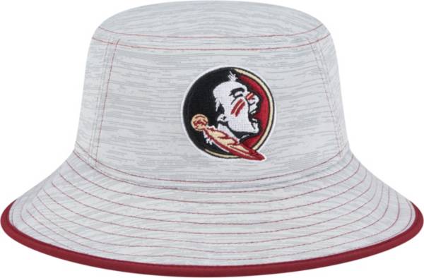 New Era Men's Florida State Seminoles Grey Game Bucket Hat product image