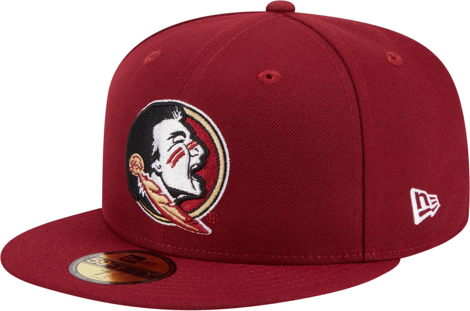 New Era Men's Florida State Seminoles Garnet 59Fifty Fitted Hat