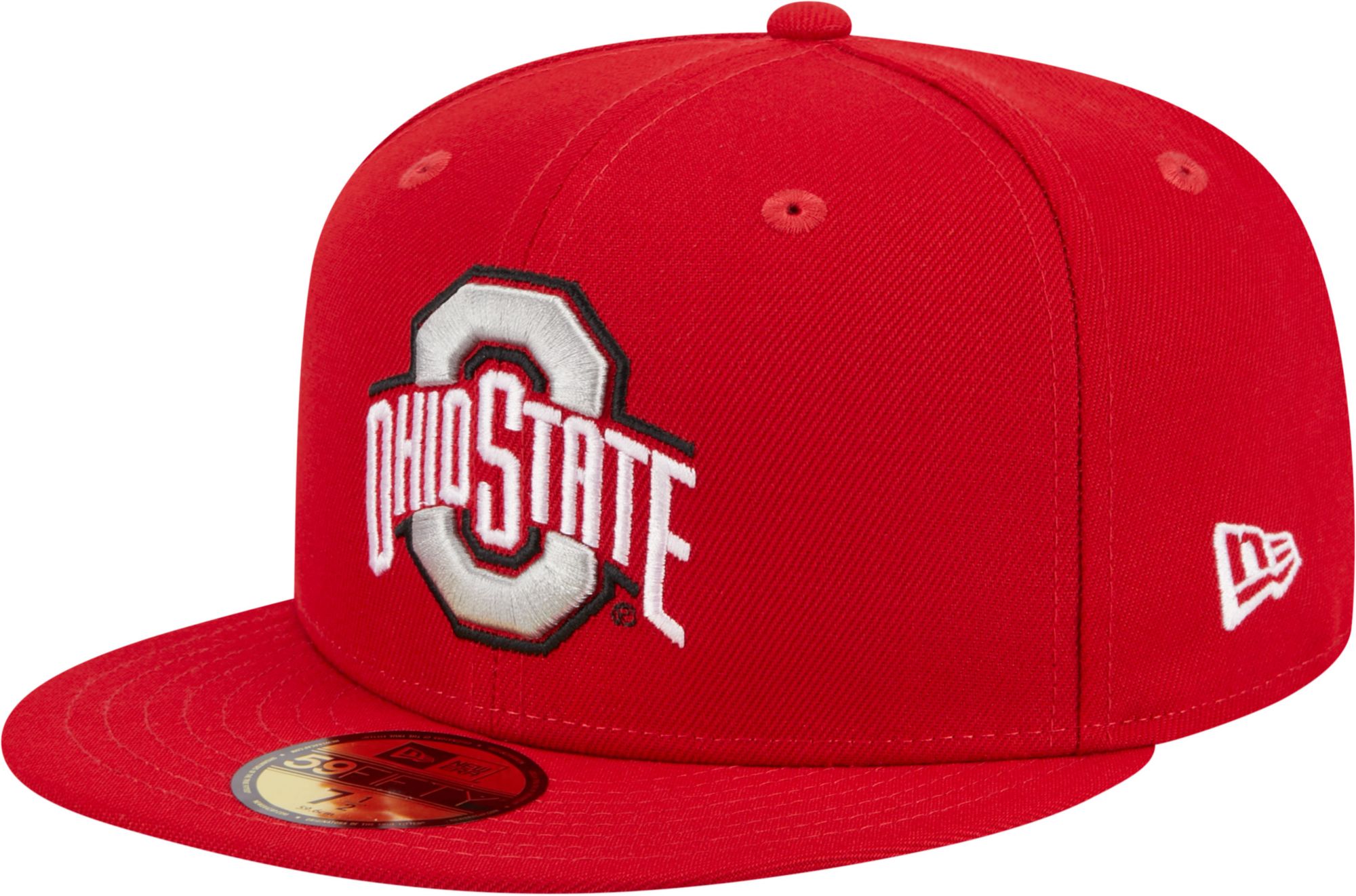 New Era Men's Ohio State Buckeyes Scarlet 59Fifty Fitted Hat product image