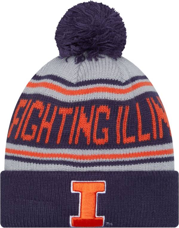 Illinois Fighting Illini Navy Speckled Beanie