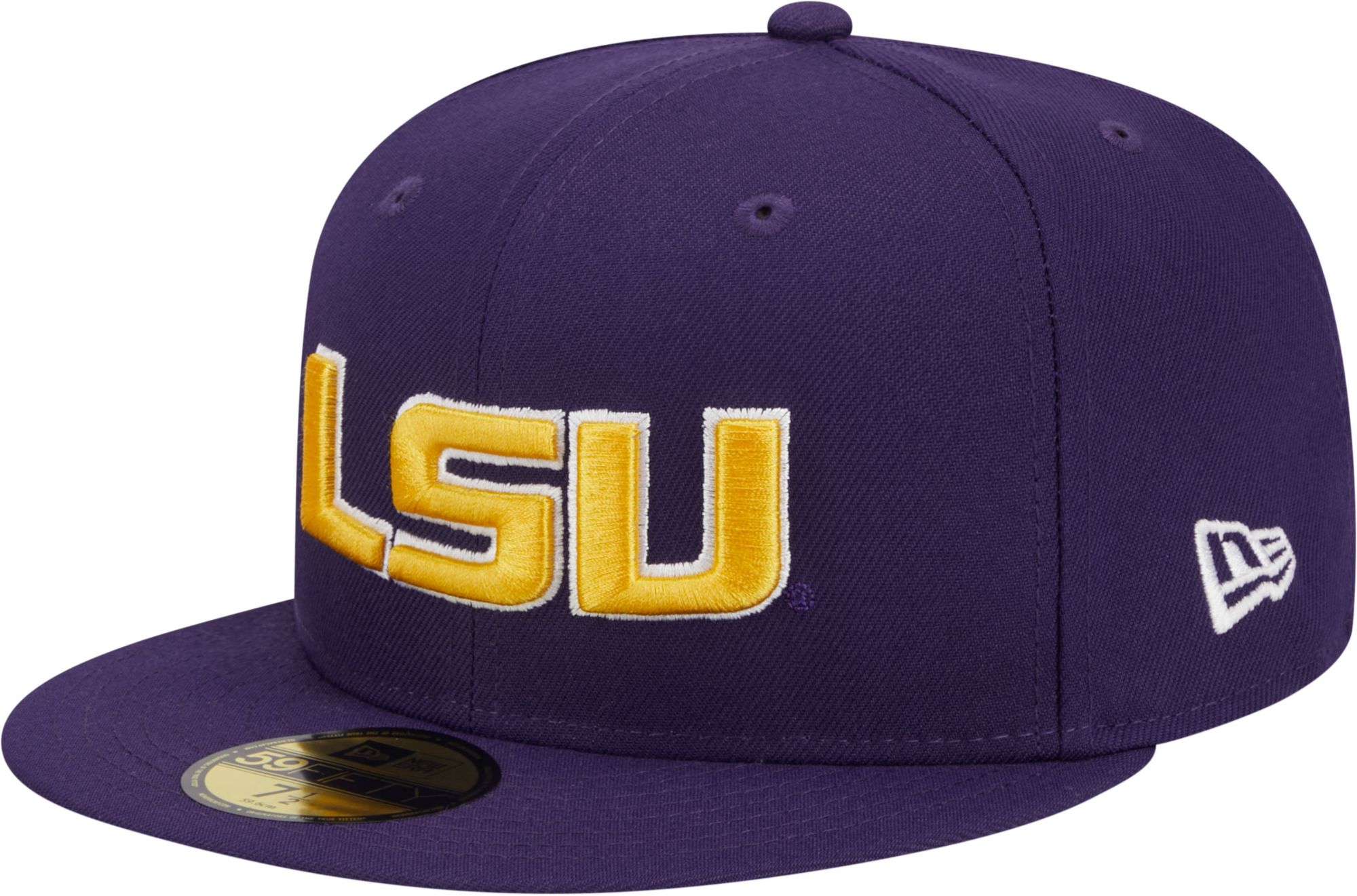 New Era Men's LSU Tigers Purple 59Fifty Fitted Hat product image