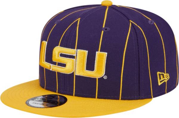 New Era Men's LSU Tigers Purple 9Fifty Vintage Adjustable Hat product image