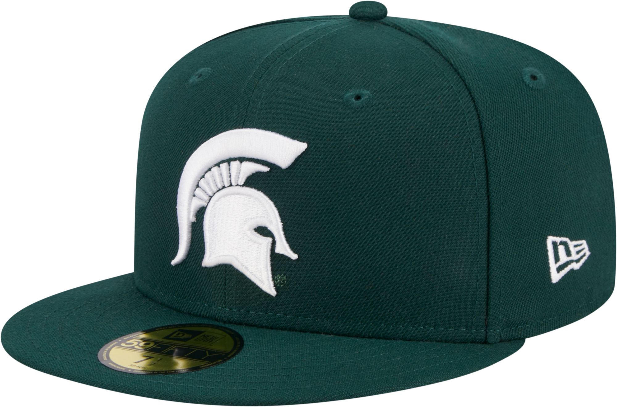 New Era Men's Michigan State Spartans Green 59Fifty Fitted Hat