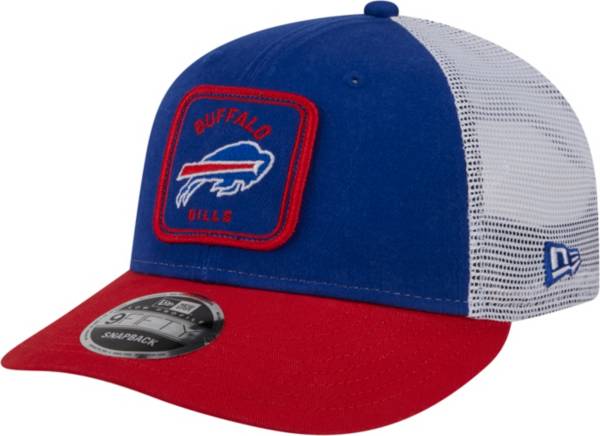 New Era Men's Buffalo Bills Squared Low Profile 9Fifty Adjustable Hat