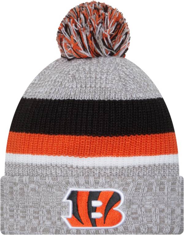 New Era / Men's Cincinnati Bengals Top Stripe Grey Knit