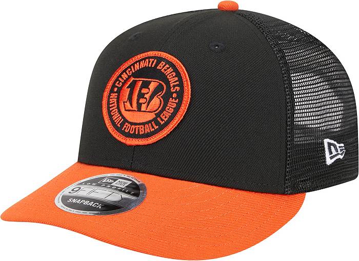 Men's New Era Orange/Black Cincinnati Bengals 2023 Sideline 9FIFTY Snapback  Hat