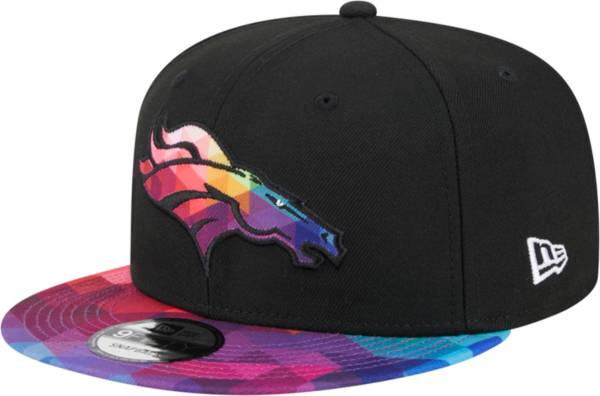 New Era Men's Denver Broncos 2023 Crucial Catch Black 9Fifty Adjustable Hat