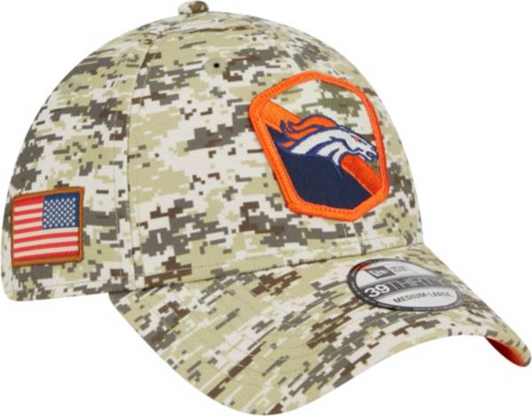 Men's New Era Camo Denver Broncos 2022 NFL Training Camp Official 9FORTY  Adjustable Hat