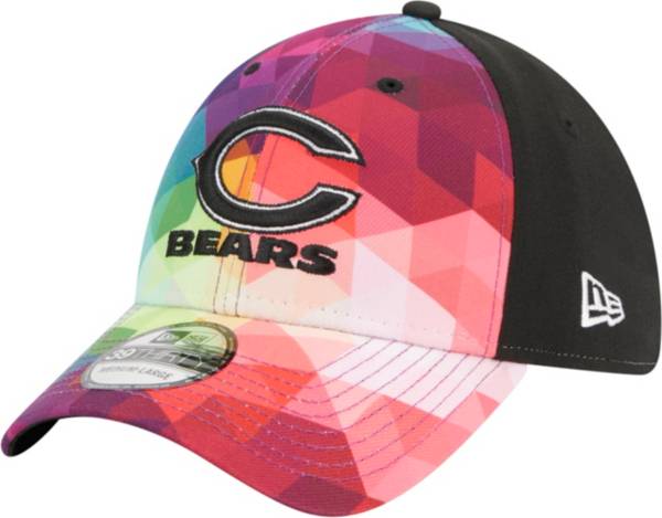 Dick's Sporting Goods New Era Men's Chicago Bears Sideline 39Thirty Chrome  White Stretch Fit Hat