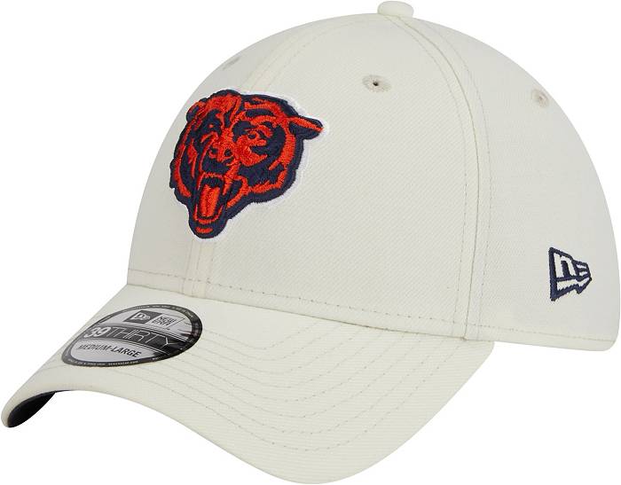 Dick's Sporting Goods New Era Men's Chicago Bears Sideline 39Thirty Chrome  White Stretch Fit Hat