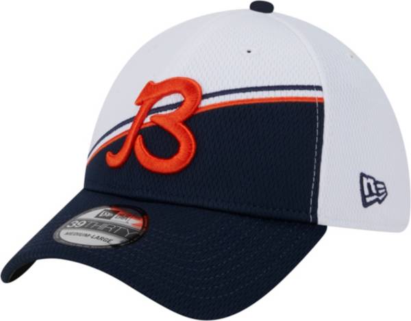 Dick's Sporting Goods New Era Men's Chicago Bears Sideline 39Thirty Chrome  White Stretch Fit Hat