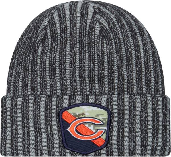 Chicago Bears New Era Youth 2023 Sideline Cuffed Knit Hat With