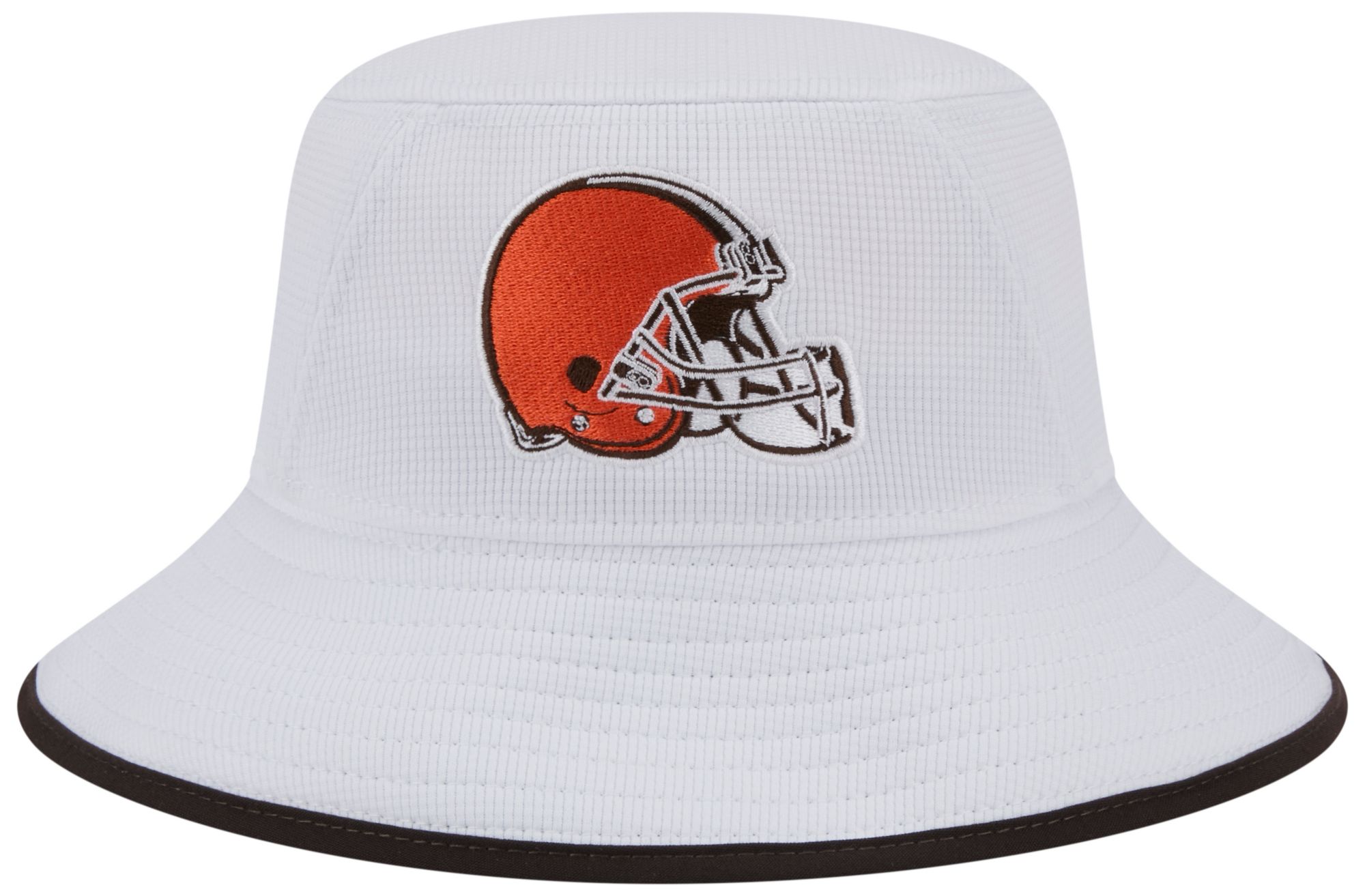 New Era Men's Cleveland Browns Game White Adjustable Bucket Hat | Dick's  Sporting Goods