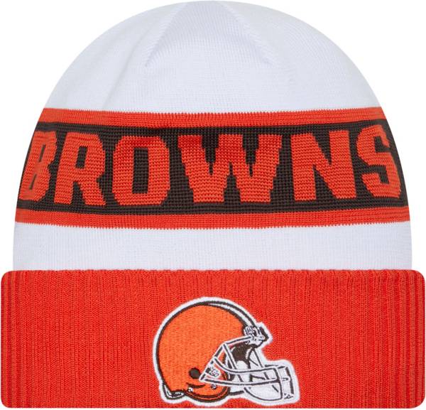 New Era Men's Cleveland Browns 2023 Sideline Dark Brown Historic