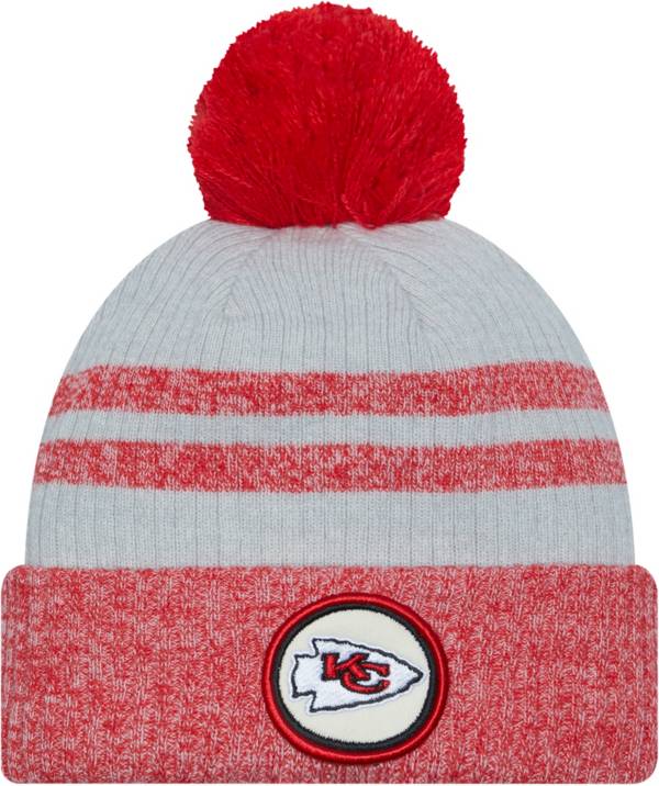 New Era Men's Kansas City Chiefs Sideline Ink Knit Hat - Red - Each