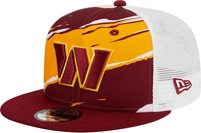 New Era Men's Washington Commanders Tear Team Color 9Fifty Adjustable  Trucker Hat
