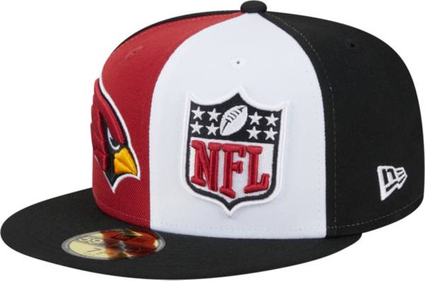 New Era Men's Arizona Cardinals 2023 Sideline Pinwheel 59Fifty Fitted Hat