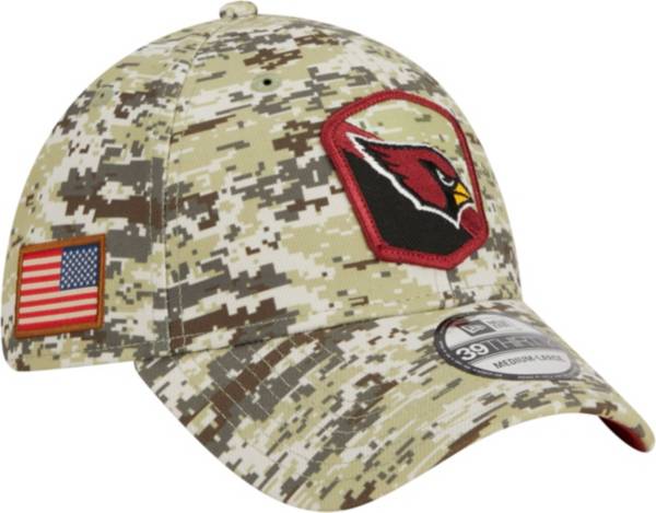 New Era Men's Arizona Cardinals 2023 Crucial Catch Black 9Fifty Adjustable  Hat