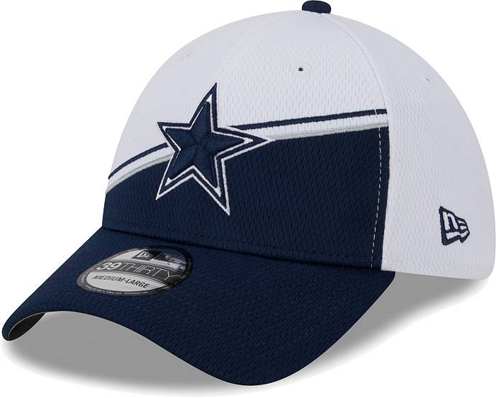 New Era Men's Dallas Cowboys 2023 Sideline 39Thirty Navy Stretch Fit Hat