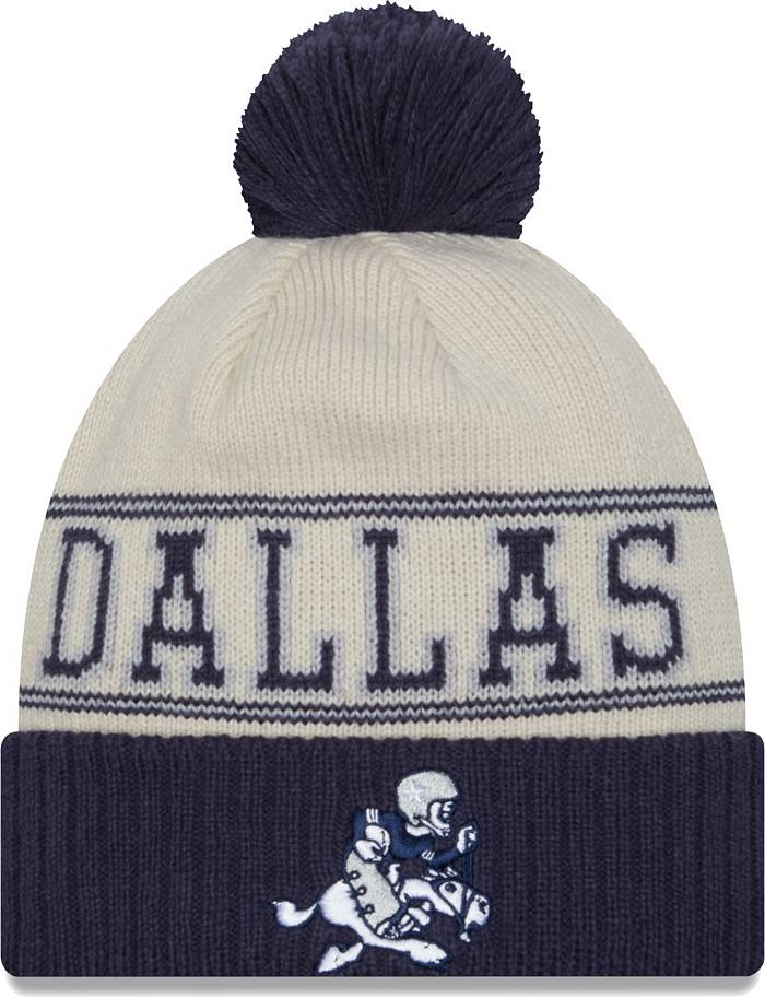 New Era Men's Dallas Cowboys 2023 Sideline Historic Navy Knit