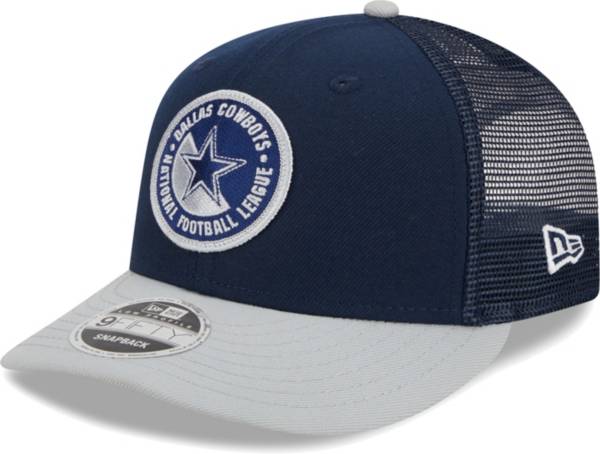 New Era Dallas Cowboys 9Fifty Black/Black & White Logo Adjustable Snapback  Hat