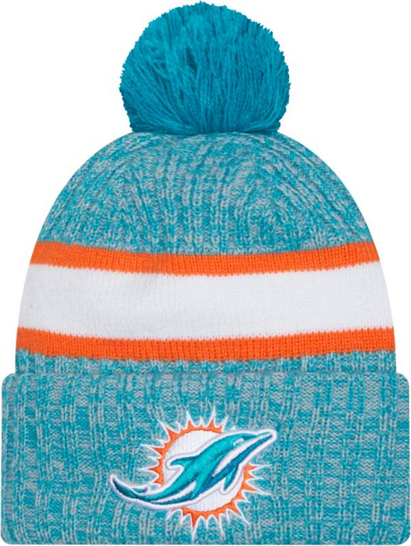 Official Miami Dolphins Hats, Dolphins Beanies, Sideline Caps