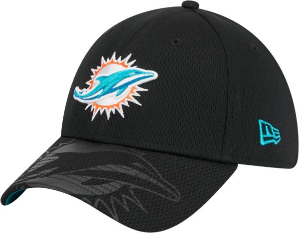 New Era Miami Dolphins Road Sideline 21 9FORTY Stretch Snapback Cap