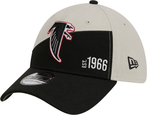 New Era Men's Atlanta Falcons 2023 Sideline Historic Black 39Thirty Stretch Fit Hat product image
